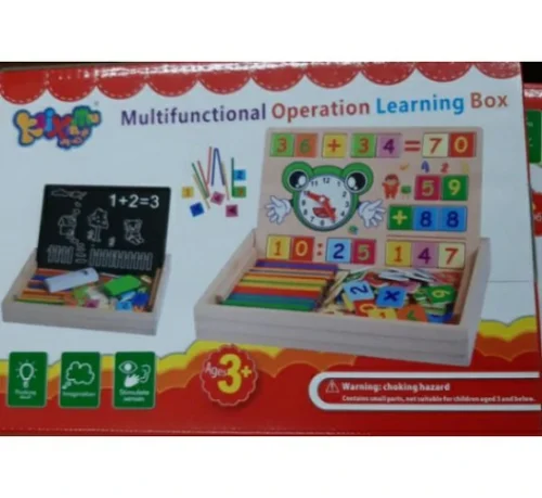 Caseta din lemn pentru invatarea matematicii - Kép 2