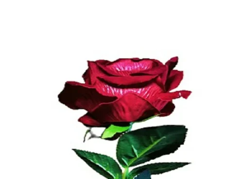 Floare artificiala trandafir - Kép 3