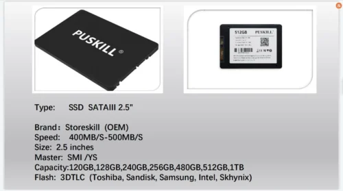 SSD PUSKILL SATA3, 2.5" - Kép 8